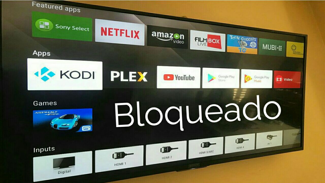 Sony Bloquea Instalación de Kodi en sus Televisiones Android Oreo