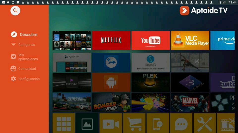 Aptoide TV tienda de aplicaciones Android